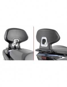 GIVI TB1166A – Respaldo específico para pasajero el montaje no permite la fijacion de portaequipajes y maleta
