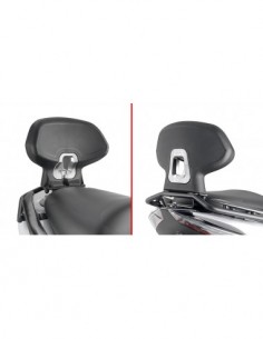 GIVI TB7603A – Respaldo específico para pasajero el montaje no permite la fijacion de portaequipajes y maleta