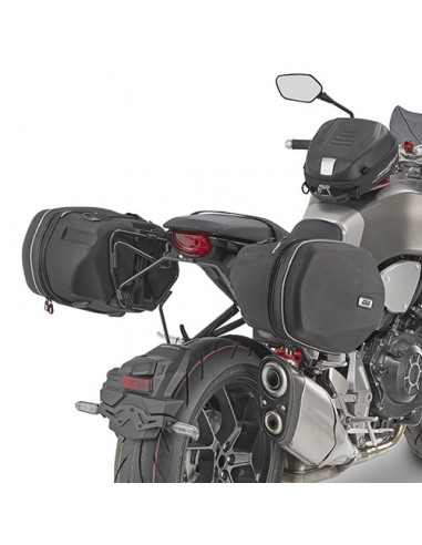 GIVI TE1165 – Soporte específico para alforjas EASYLOCK, o alforjas para el montaje sin el adaptador posterior 1165FZ combinar