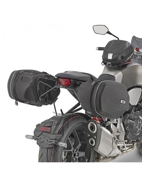GIVI TE1165 – Soporte específico para alforjas EASYLOCK, o alforjas para el montaje sin el adaptador posterior 1165FZ combinar