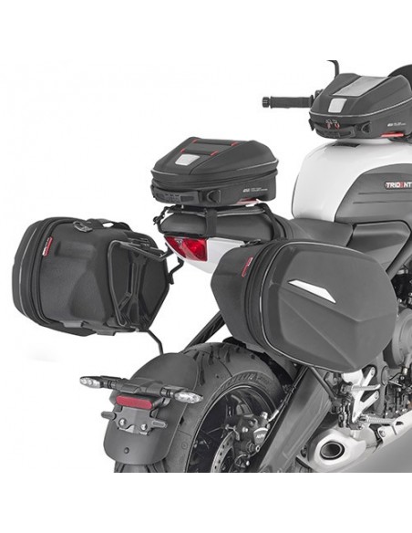 GIVI TE6419 – Soporte específico para alforjas EASYLOCK, o alforjas para el montaje sin el adaptador posterior SR6419 combinar