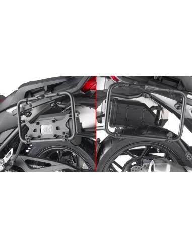 GIVI TL1192KIT – Kit específico para el montaje del S250 Tool Box en el portamaletas lateral PLO1192MK y PLO1192CAM a combinar