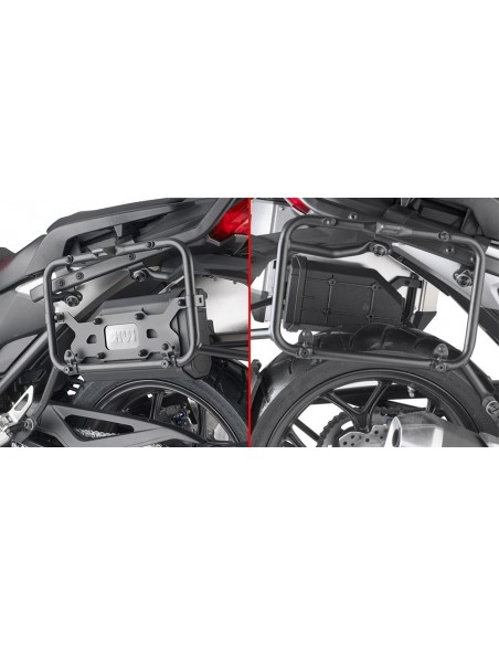 GIVI TL1192KIT – Kit específico para el montaje del S250 Tool Box en el portamaletas lateral PLO1192MK y PLO1192CAM a combinar
