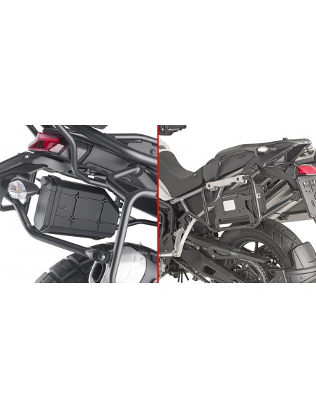GIVI TL6415KIT – Kit específico para el montaje del S250 Tool Box en el portamaletas lateral PLO1188MK, PLO1188CAM a combinar