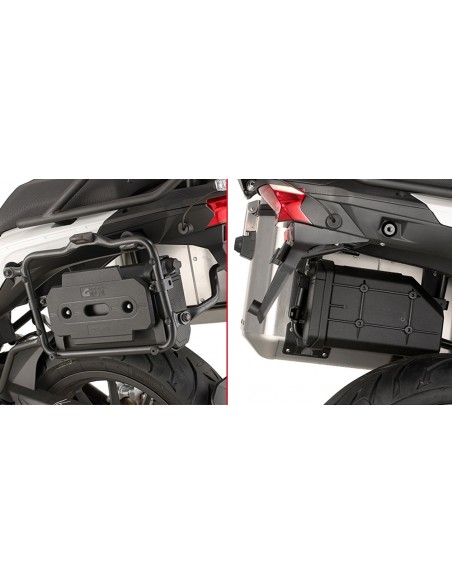 GIVI TL8705KIT – Kit específico para el montaje del S250 Tool Box en el portamaletas lateral PL8712 a combinar con S250 y