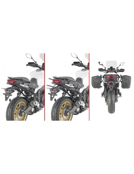 GIVI TR2159 – Soporte específico de fijación rápida REMOVE-X para alforjas