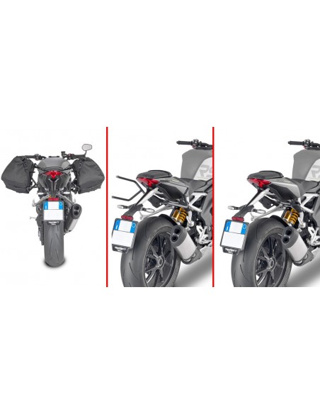 GIVI TR6420 – Soporte específico de fijación rápida REMOVE-X para alforjas