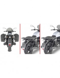 GIVI TR8206 – Soporte específico de fijación rápida REMOVE-X para alforjas no compatible con las versiones V7 Special Edition y