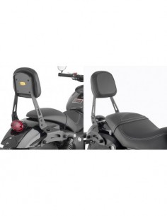 GIVI TS9106B – Respaldo específico negro sin portaequipajes