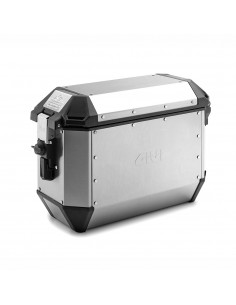 JUEGO MALETAS LATERALES GIVI MONOKEY® TREKKER ALASKA DE ALUMINIO NATURAL 36L