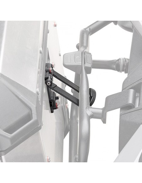 JUEGO MALETAS LATERALES GIVI MONOKEY® TREKKER ALASKA DE ALUMINIO NATURAL 36L