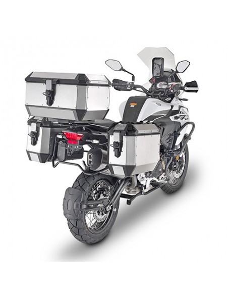 MALETA GIVI TREKKER ALASKA DE ALUMINIO NATURAL 56 L