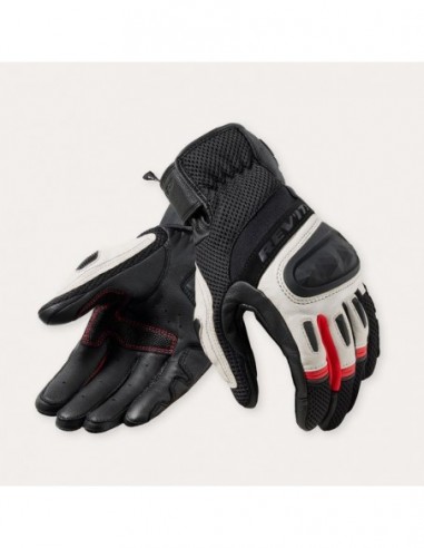 Guantes Dirt 4 - Negro-Rojo