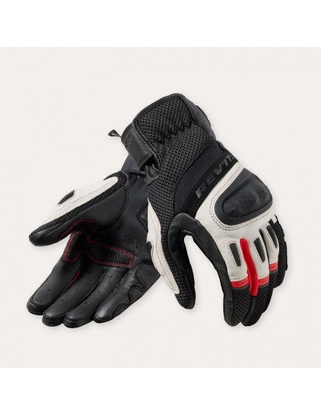 Guantes Dirt 4 - Negro-Rojo
