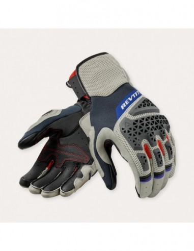 Guantes Sand 5 - Plata-Rojo