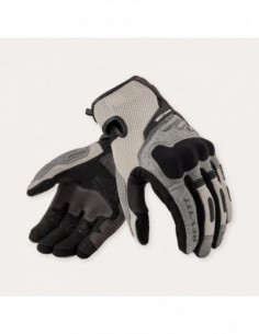 Guantes Cavern - Gris claro-Negro
