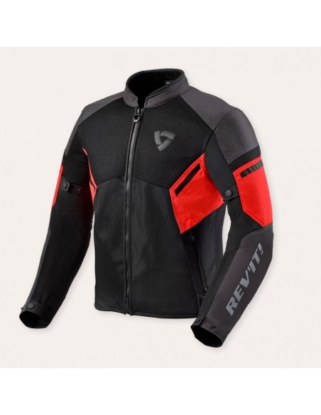 Chaqueta GT-R Air 3 - Negro-Rojo Fluor