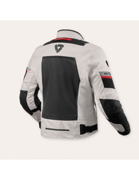 Chaqueta Rev'it Tornado 4 H2O - Plata-Negro