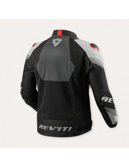 Chaqueta Rev'it Quantum 3 Air - Gris-Rojo