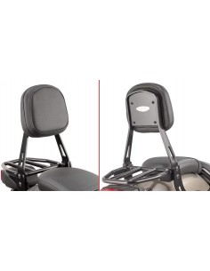 GIVI TS1160B – Respaldo específico negro con portaequipajes
