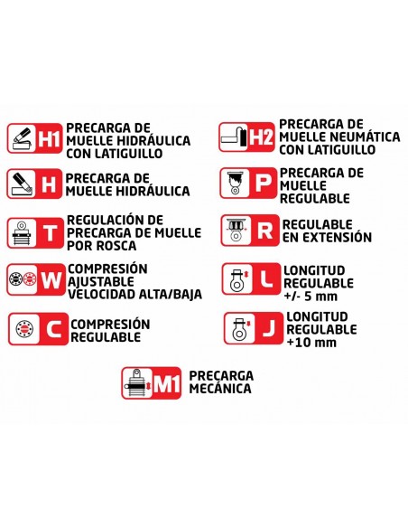 AMORTIGUADOR TRASERO YSS GAS TOP LINE KTM DUKE 125 (17-21)