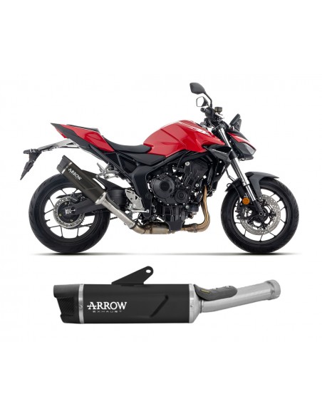 ARROW SILENCIOSO HOMOLOGADO INDY RACE EVO ALUMINIO NEGRO HONDA CB 1000 HORNET 2025 COPA CARBONO