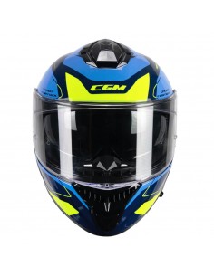 CASCO 360S KAD RACE AZUL / AMARILLO