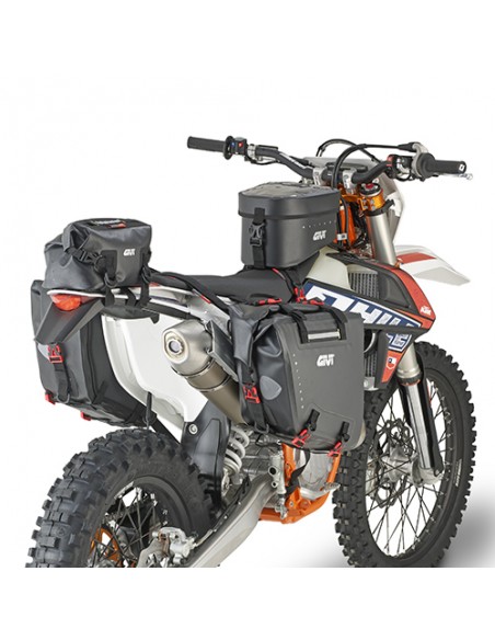 BOLSA PORTA OBJETOS NEGRA DE 5 L INTERIOR DE COLOR AMARILLO