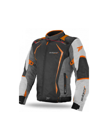 CHAQUETA SD JR47 RACING GRIS OSCURO/NARANJA