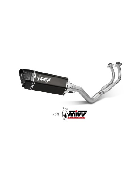 ESCAPE MIVV SR-1 BLACK TITANIUM YAMAHA T-MAX 560 2020 - 2021