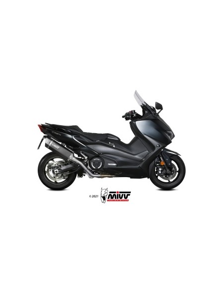 ESCAPE MIVV SR-1 BLACK TITANIUM YAMAHA T-MAX 560 2020 - 2021