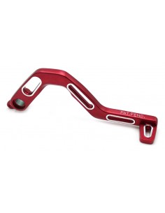 PEDAL FRENO APRILIA ALUMINIO ROJO