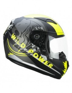 CASCO 265G LUCKY WILD NEGRO AMARILLO FLUOR JUNIOR