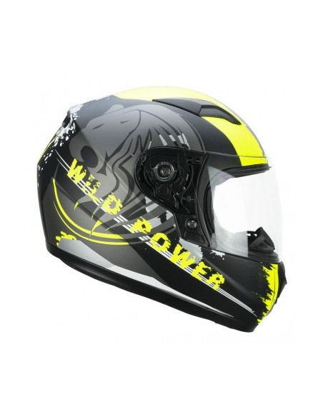CASCO 265G LUCKY WILD NEGRO AMARILLO FLUOR JUNIOR