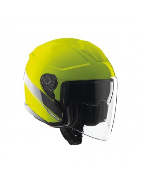 CASCO EL' MAX AMARILLO GRAPHIC BRILLO