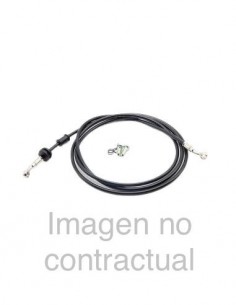 LATIGUILLO FRENO METALICO RIEJU RS-1 DL 50 LARGO 59,5CM BANJO 90º Y RECTO