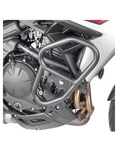 GIVI TN4132 – Defensas de motor tubular específica, negro diámetro del tubular 25 mm / se recomienda realizar el montaje por un