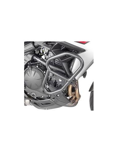 GIVI TN4132 – Defensas de motor tubular específica, negro diámetro del tubular 25 mm / se recomienda realizar el montaje por un