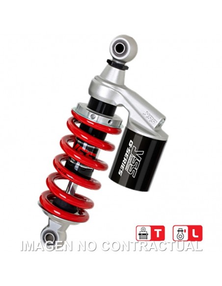 AMORTIGUADOR TRASERO YSS GAS ECO LINE HONDA MSX 125 13-16