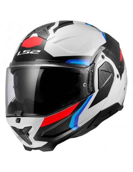 CASCO FF910 ADVANT II TRIPLE WITHE BLUE RED