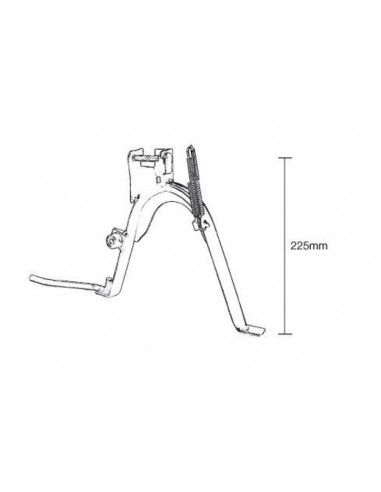 CABALLETE CENTRAL COMPLETO YAMAHA JOG / NEO`S