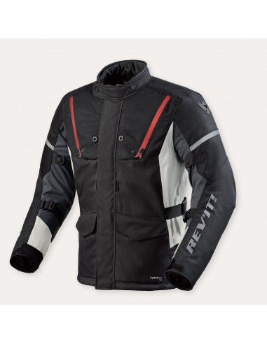 CHAQUETA HORIZON 3 H2O NE-ROJO