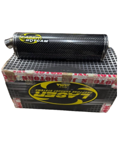 ESCAPE LASER HOMOLOGADO CARBONO CON TUBO DE CONEXION ESPECIFICO Y DB KILLER EXTRAIBLE YAMAHA YZF-R1 THUNDERCAT 98-01
