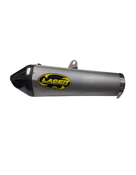 ESCAPE LASER INOX CONO CARBONO HOMOLOGADO YAMAHA YZF-R6 06-08
