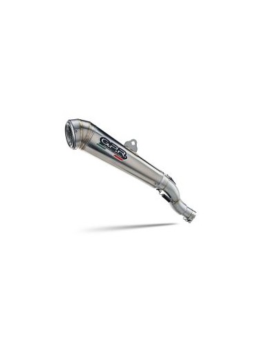 GPR ESCAPE HOMOLOGADO COMPATIBLE HONDA X-ADV 750 2025-2026 POWERCONE EVO DB KILLER DESMONTABLE Y TUBO DE CONEXIÓN