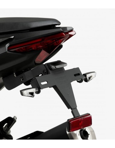 SOPORTE PORTAMATRICULAS NEGRO KAWASAKI Z 500 SE / NINJA 500 2024- SOPORTE PORTAMATRICULAS NEGRO KAWASAKI Z 500 SE / NINJA 500 2024-
