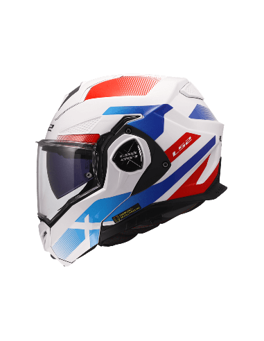 CASCO FF901 ADVANT X NOVA WHITE BLUE RED CASCO FF901 ADVANT X NOVA WHITE BLUE RED