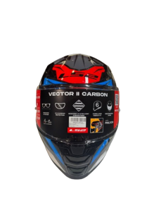 CASCO FF811 VECTOR II C SAVAGE WHITE BLUE RED