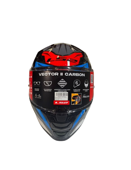 CASCO FF811 VECTOR II C SAVAGE WHITE BLUE RED