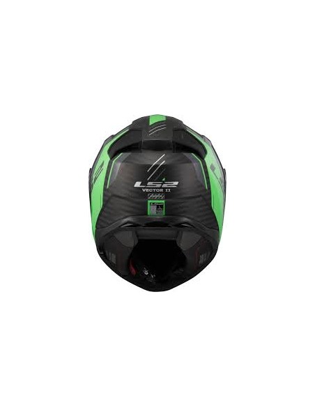 CASCO FF811 VECTOR II CARBON GRID MATT FLUO GREEN